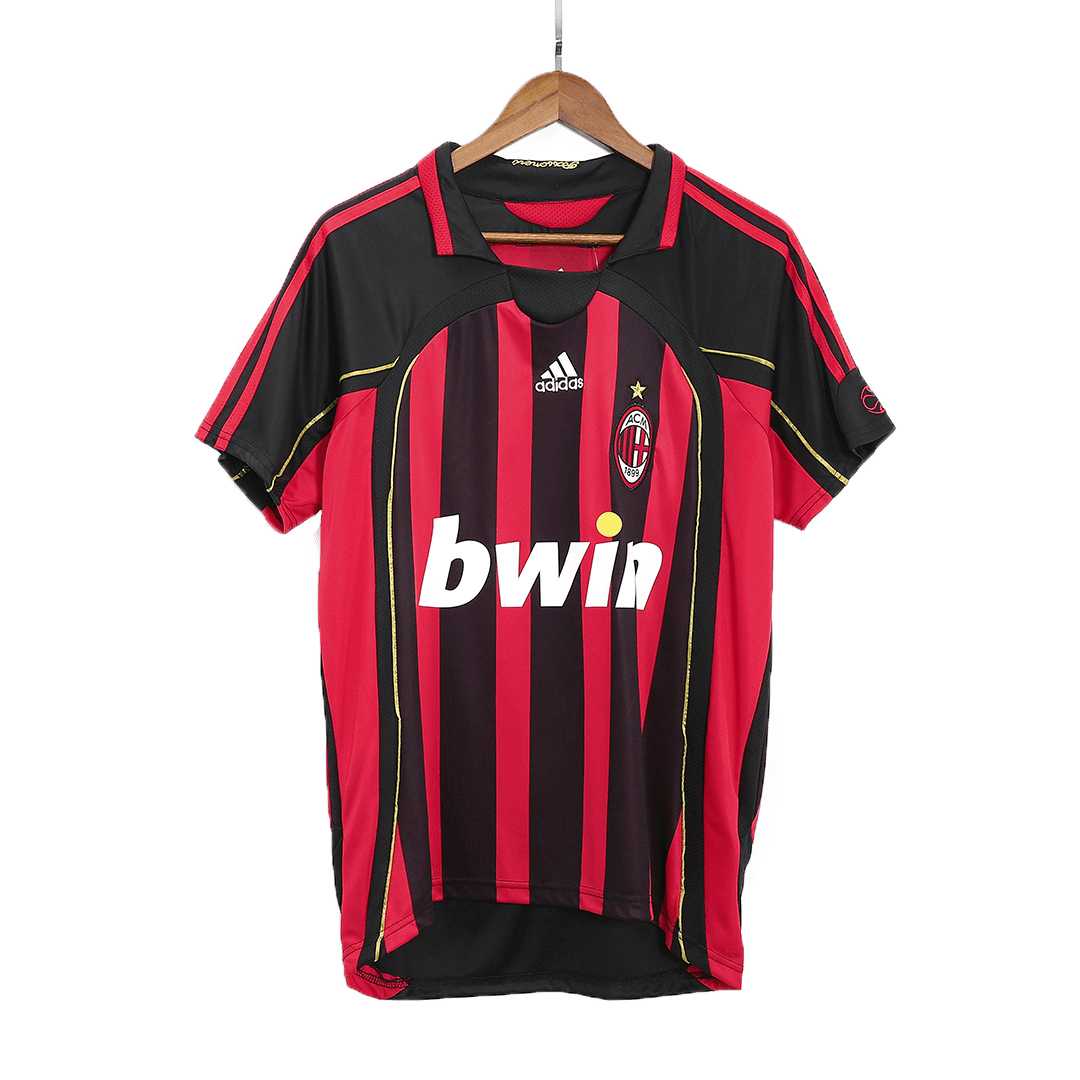 AC Milan 2006/07 Retro Home Soccer Jersey