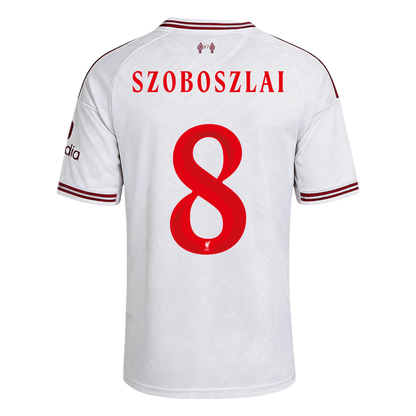 Liverpool 2026/27 Away Soccer Jersey - SZOBOSZLAI #8 – UCL