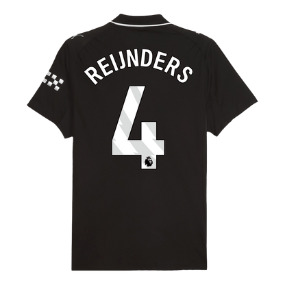 Manchester City 2025/26 Away Soccer Jersey - REIJNDERS #4 (Player Edition)