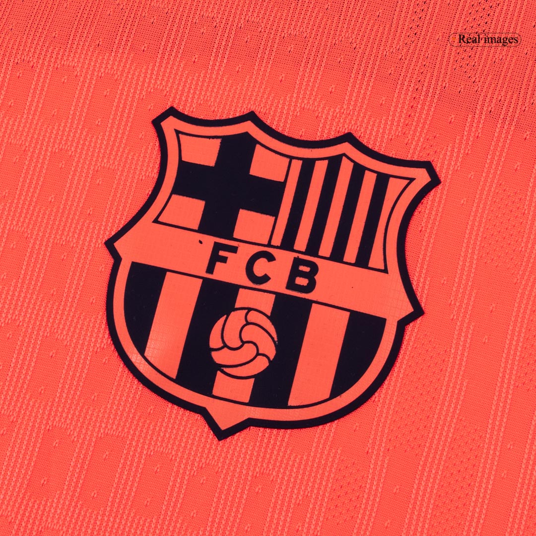 ROONY #19 Men's Barcelona UCL 2025/26 Player Version Third Away Soccer Jersey - Slim Fit