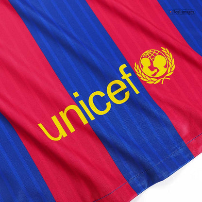 Barcelona 2016/17 Retro Home Soccer Jersey - MESSI #10