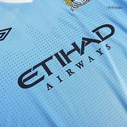 Retro Men's Manchester City 2011/12 Home Soccer Jersey