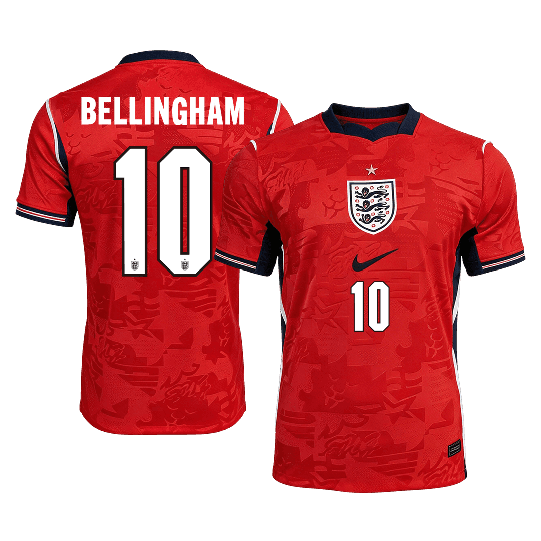 England World Cup 2026 Away Soccer Jersey - BELLINGHAM #10