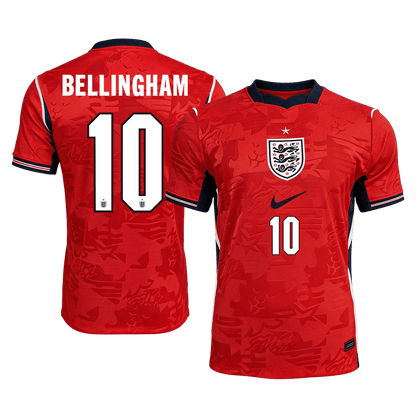 England World Cup 2026 Away Soccer Jersey - BELLINGHAM #10