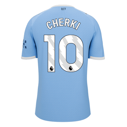 Manchester City 2025/26 Home Soccer Jersey - CHERKI #10