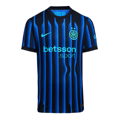 Men's Inter Milan 2025/26 Player Version Home Soccer Jersey - Slim Fit