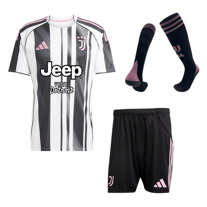 Juventus 2025/26 Home Soccer Full Kit