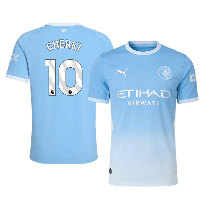 Manchester City 2026/27 Home Soccer Jersey - CHERKI #10 (Player Edition)