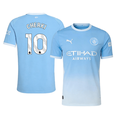 Manchester City 2026/27 Home Soccer Jersey - CHERKI #10 (Player Edition)