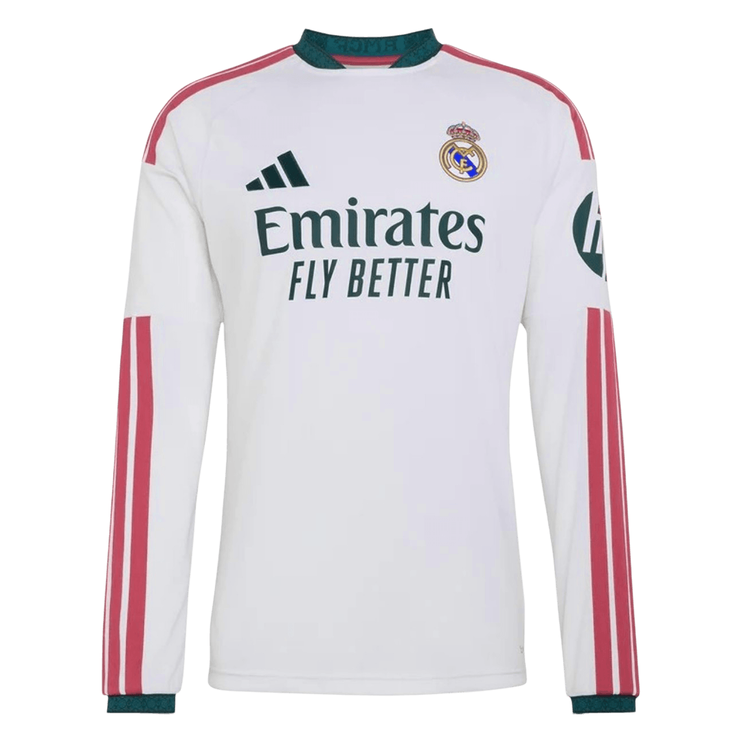 Real Madrid 2026/27 Long Sleeve Home Soccer Jersey