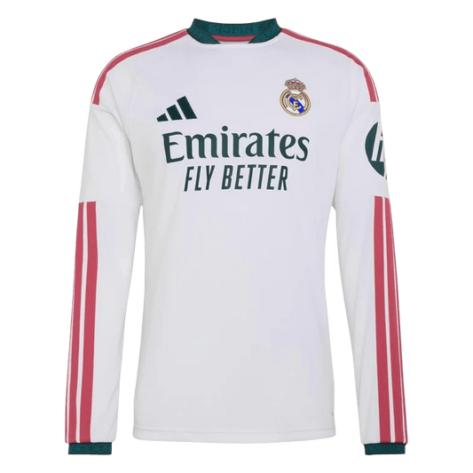 Real Madrid 2026/27 Long Sleeve Home Soccer Jersey