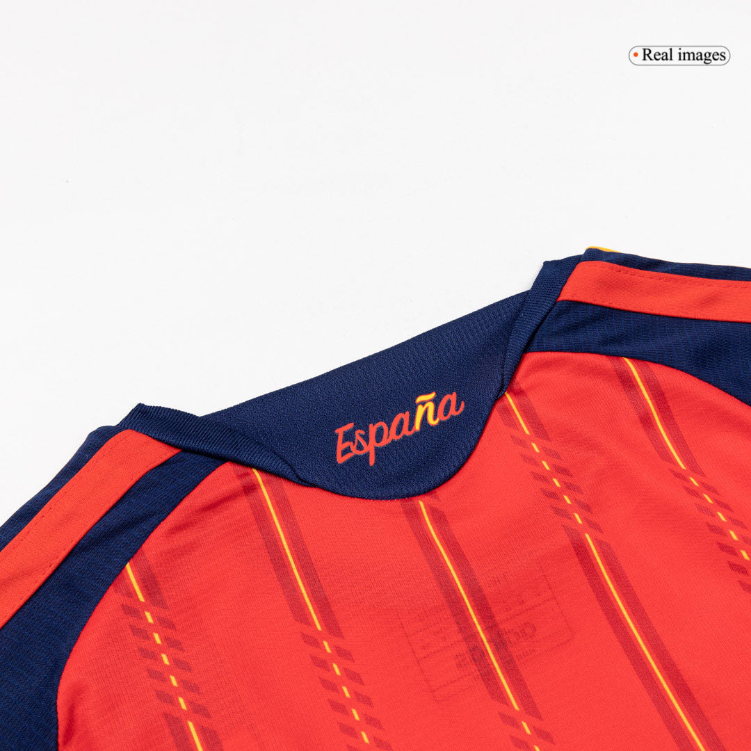 Kids Spain World Cup 2026 Home Soccer Full Kit - Champion Edition