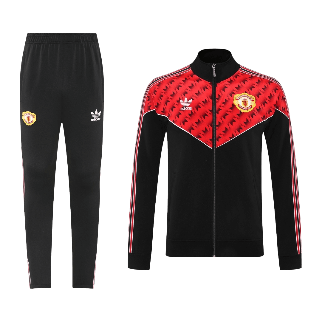Manchester United 2025/26 Tracksuit Red&Black