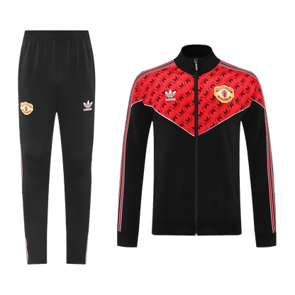 Manchester United 2025/26 Tracksuit Red&Black