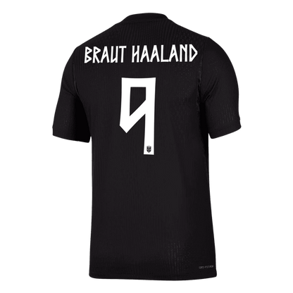 BRAUT HAALAND #9 Men's Norway World Cup 2026 Player Version Away Soccer Jersey - Slim Fit