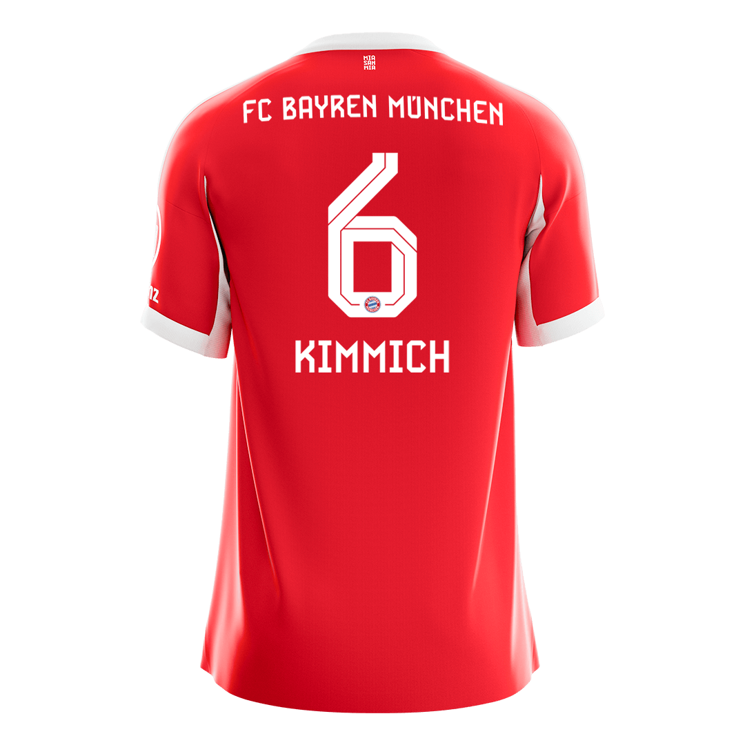 KIMMICH #6 Men's Bayern Munich 2025/26 Home Soccer Jersey [PREMIUM]