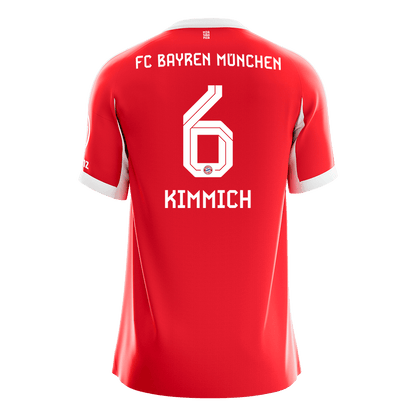 KIMMICH #6 Men's Bayern Munich 2025/26 Home Soccer Jersey [PREMIUM]