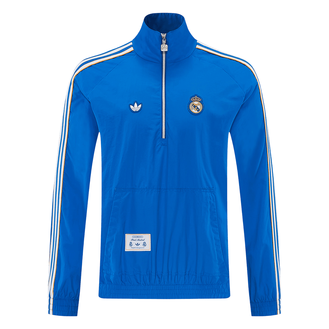 Real Madrid 2026 Windbreaker Jacket Blue