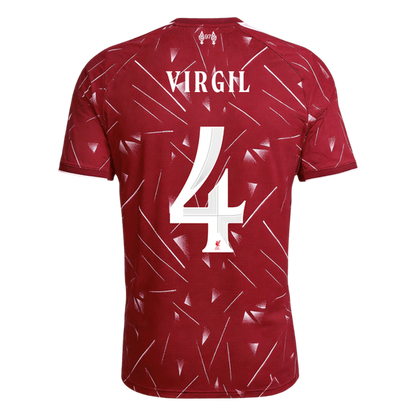 Liverpool 2026/27 Home Soccer Jersey - VIRGIL #4 – UCL