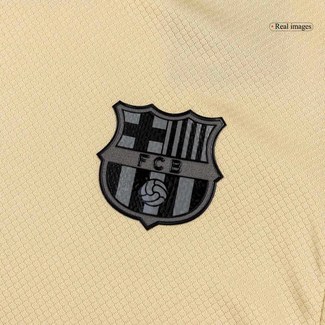 Kid's Barcelona 2025/26 Away Soccer Jersey Kit