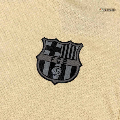 Kid's Barcelona 2025/26 Away Soccer Jersey Kit