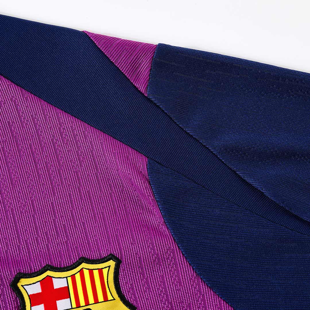 Kids Barcelona 2025/26 Tracksuit Purple