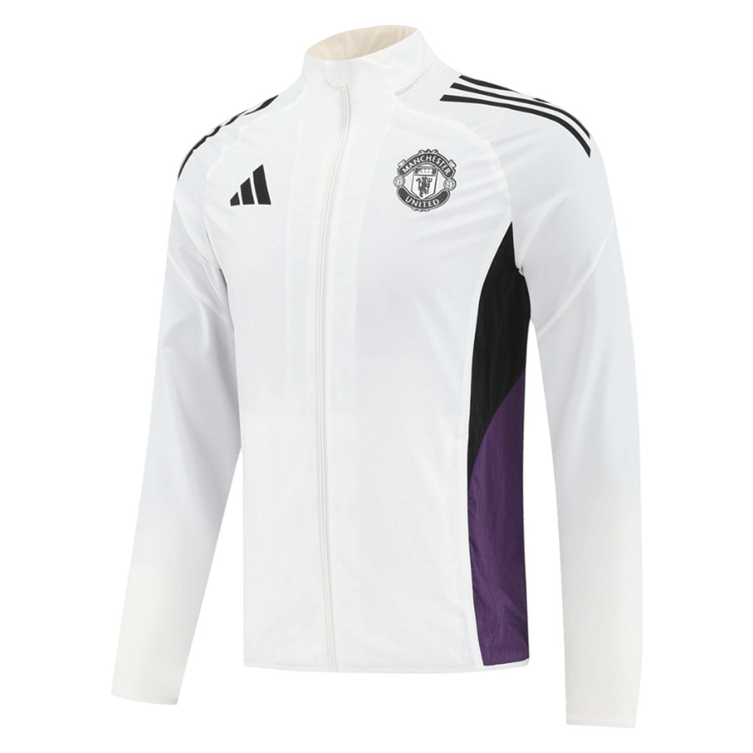 Manchester United 2025/26 Windbreaker Jacket White