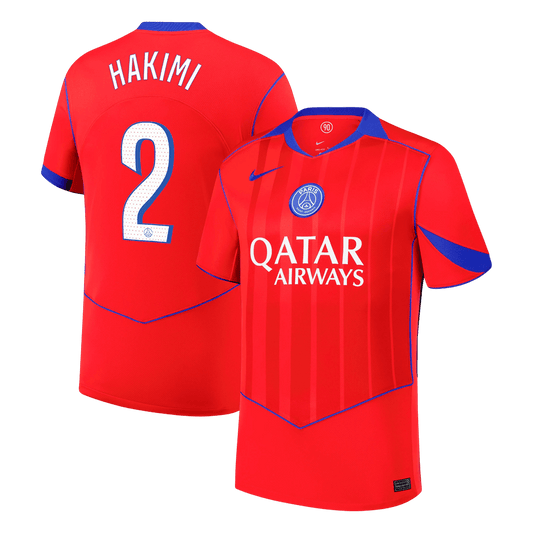 HAKIMI #2 Men's PSG 2025/26 Third Away Soccer Jersey