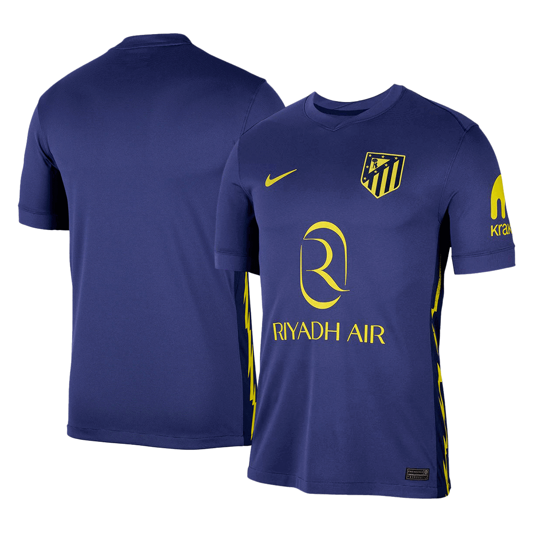 Men's Atletico Madrid 2025/26 Away Soccer Jersey