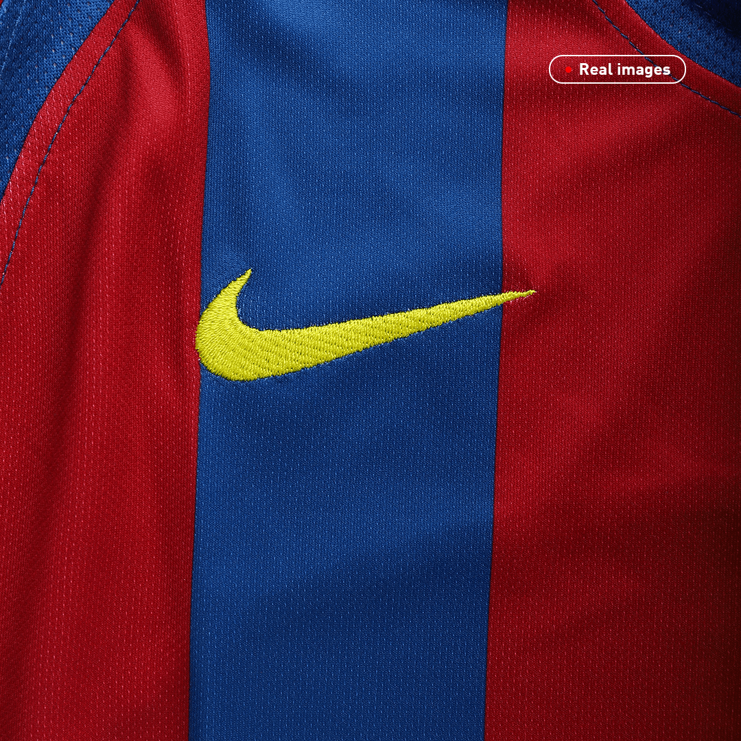 Barcelona 2005/06 Retro Home Soccer Jersey – UCL