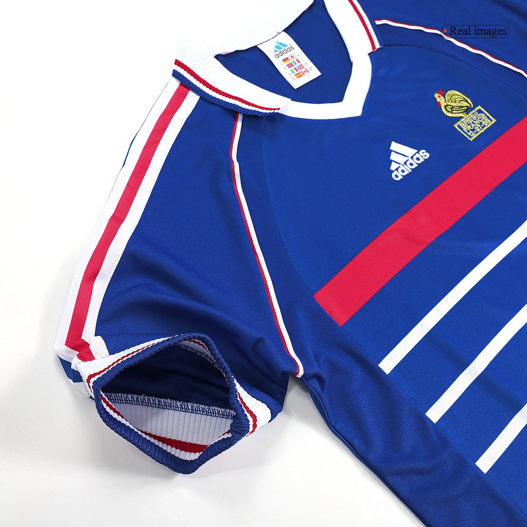 France 1998 Retro Home Soccer Jersey