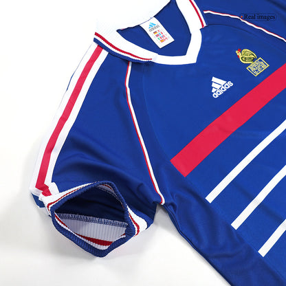 France 1998 Retro Home Soccer Jersey