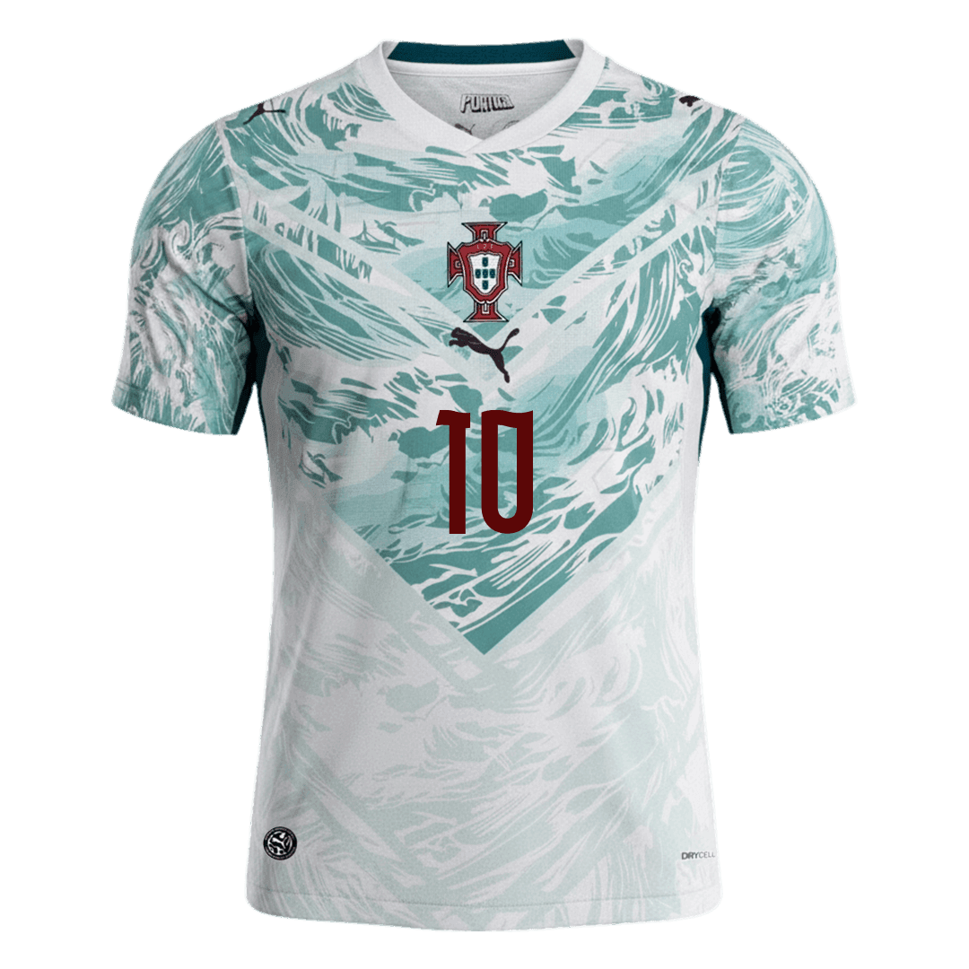 Portugal World Cup 2026 Away Soccer Jersey - BERNARDO #10