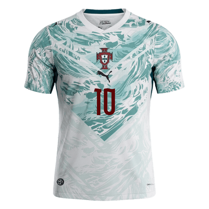 Portugal World Cup 2026 Away Soccer Jersey - BERNARDO #10