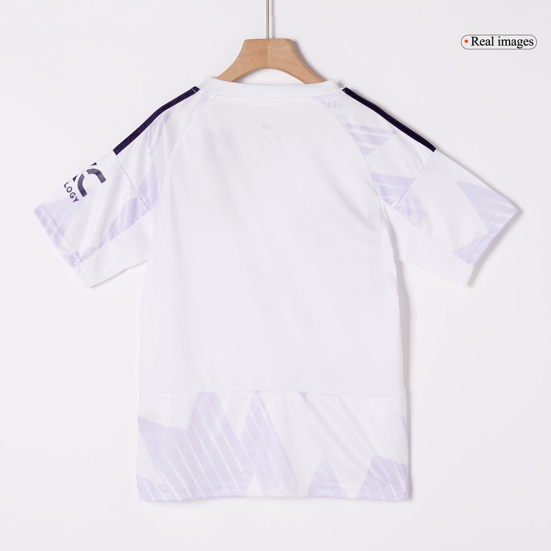 Kids Manchester United 2025/26 Away Soccer Full Kit