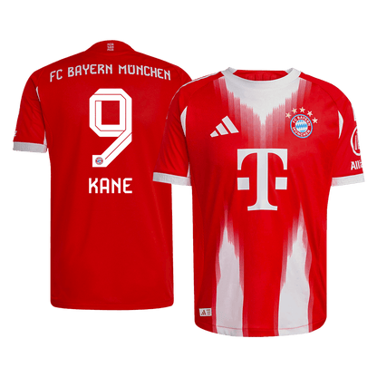 KANE #9 Men's Bayern Munich 2025/26 Player Version Home Soccer Jersey - Slim Fit