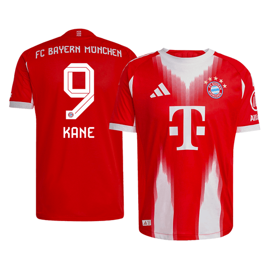KANE #9 Men's Bayern Munich 2025/26 Player Version Home Soccer Jersey - Slim Fit