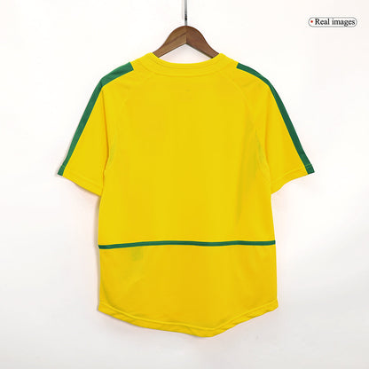 Retro Men's Brazil 2002/03 Home Soccer Jersey