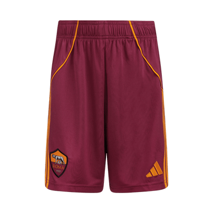 Men's Roma 2025/26 Home Soccer Shorts