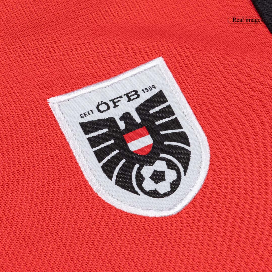 Kid's Austria World Cup 2026 Home Soccer Jersey Kit