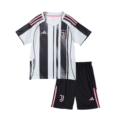 Kids Juventus 2025/26 Home Soccer Kit