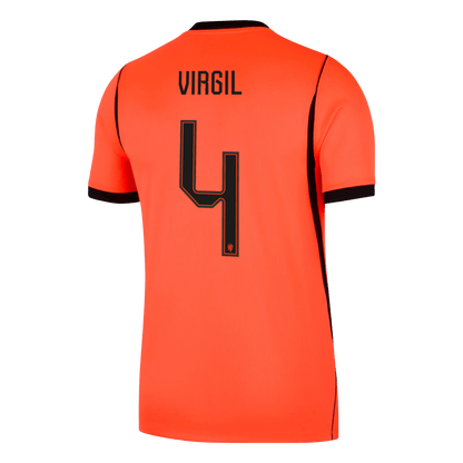 Netherlands World Cup 2026 Home Soccer Jersey - VIRGIL #4