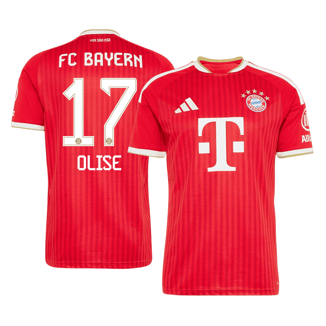 Bayern Munich 2026/27 Home Soccer Jersey - OLISE #17