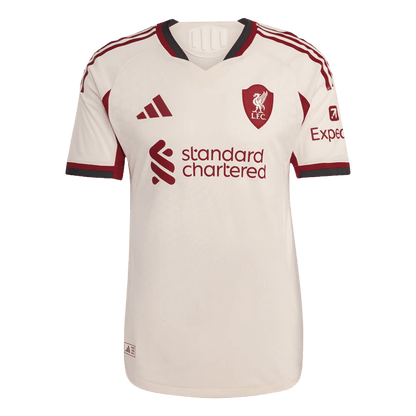 GAKPO #18 Men's Liverpool 2025/26 Player Version Away Soccer Jersey - Slim Fit