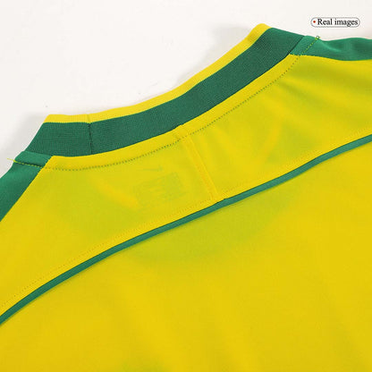 Brazil World Cup 1998 Retro Home Soccer Jersey - CAFU #2