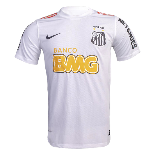 Retro Men's Santos FC 2011/12 Home Soccer Jersey