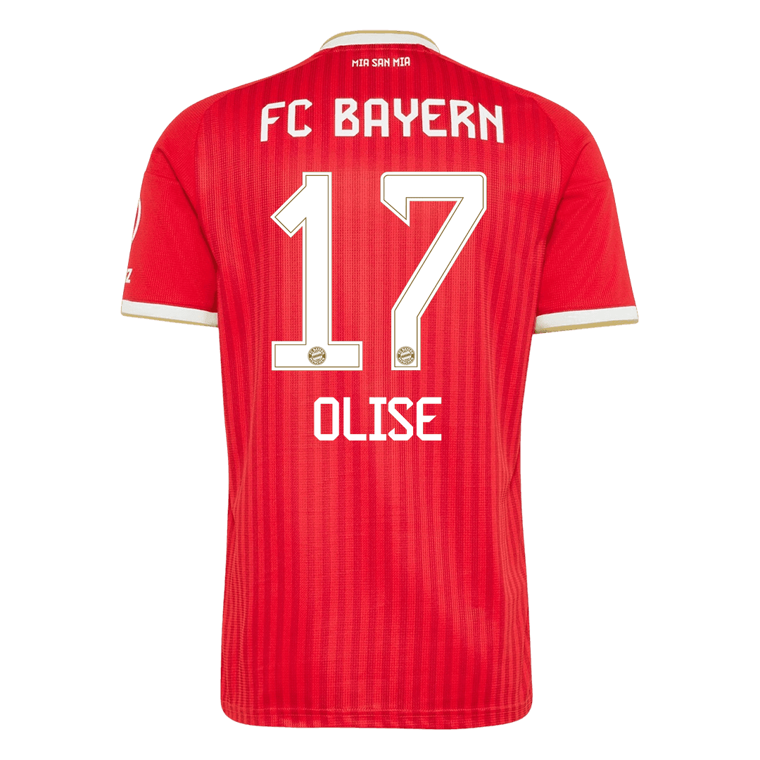 Bayern Munich 2026/27 Home Soccer Jersey - OLISE #17
