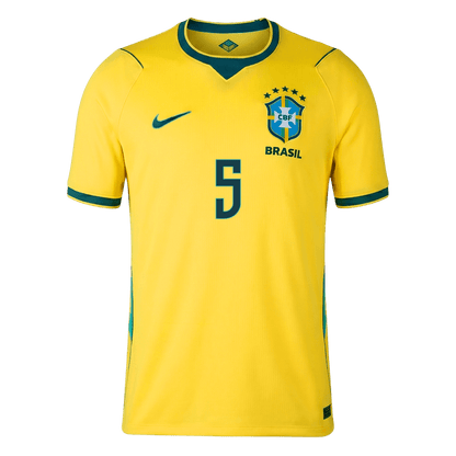 Brazil World Cup 2026 Home Soccer Jersey - CASEMIRO #5