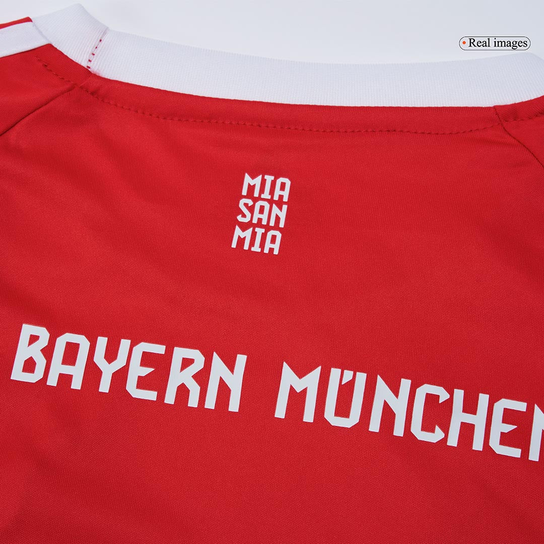 Kid's Bayern Munich 2025/26 Home Soccer Jersey Kit