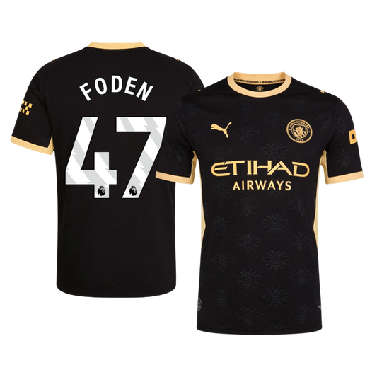 Manchester City 2026/27 Away Soccer Jersey - FODEN #47 (Player Edition)